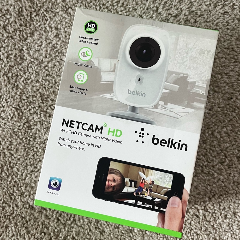 Belkin NetCam HD - NIB